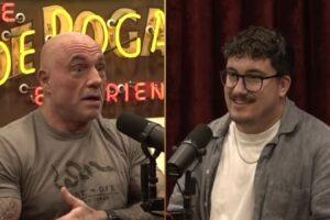 Joe Rogan and Caleb Hammer