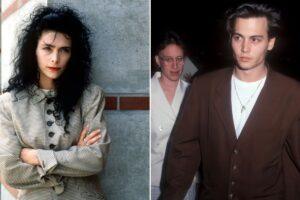 Lori Anne Allison and Johnny Depp