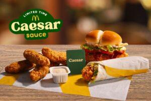 mcdonalds new caesar sauce