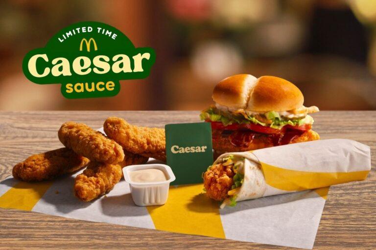 mcdonalds new caesar sauce